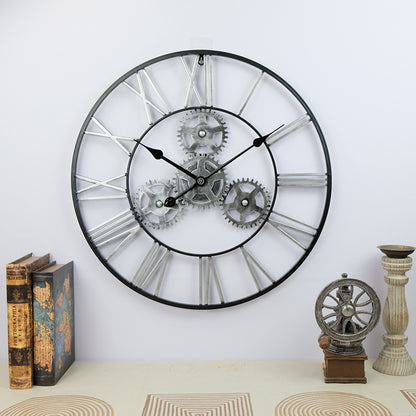 Orologio da parete Steampunk ingranaggi