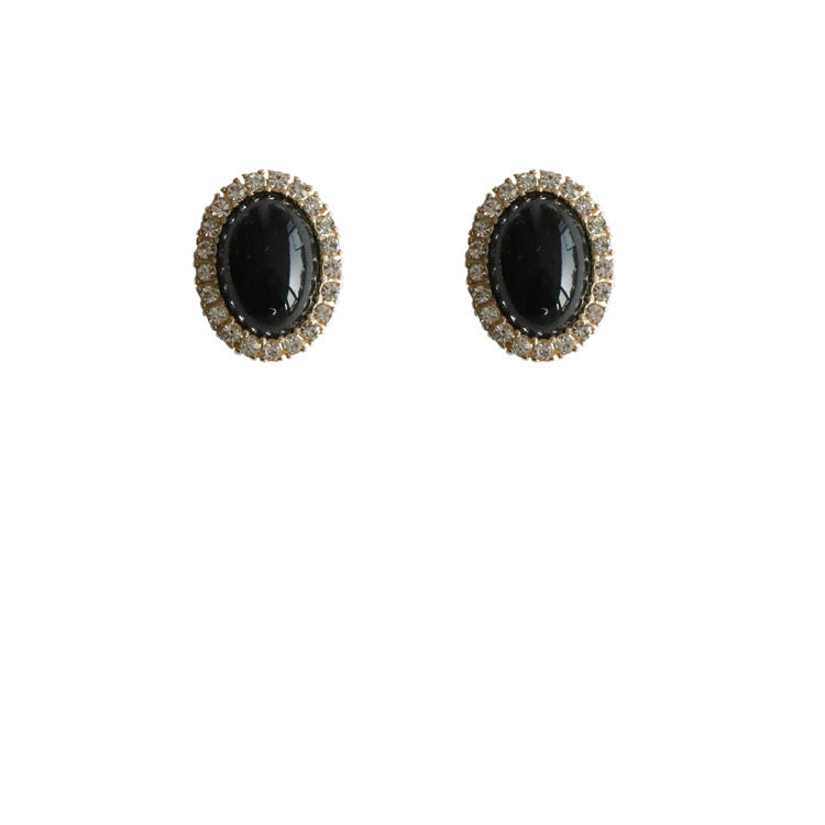 Orecchini argento ritratto vintage