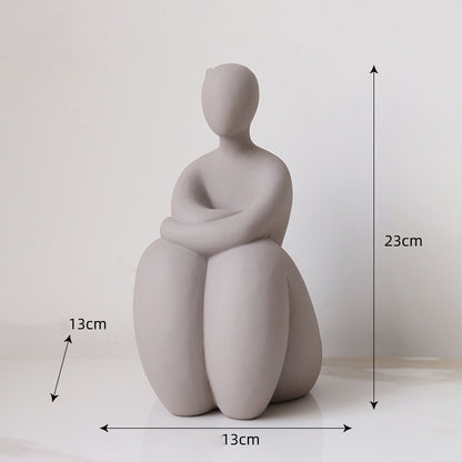 Statuetta stile minimalista
