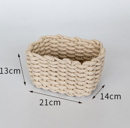 Cesto storage cotone