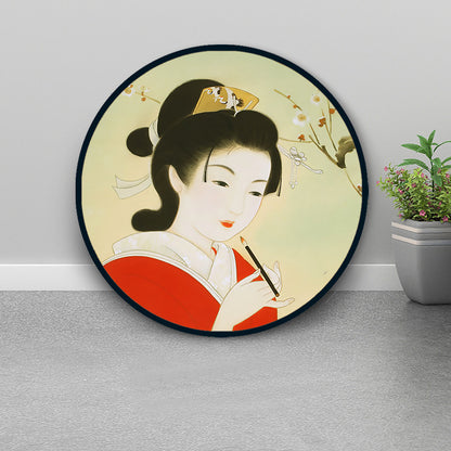 Quadro geisha stile giapponese