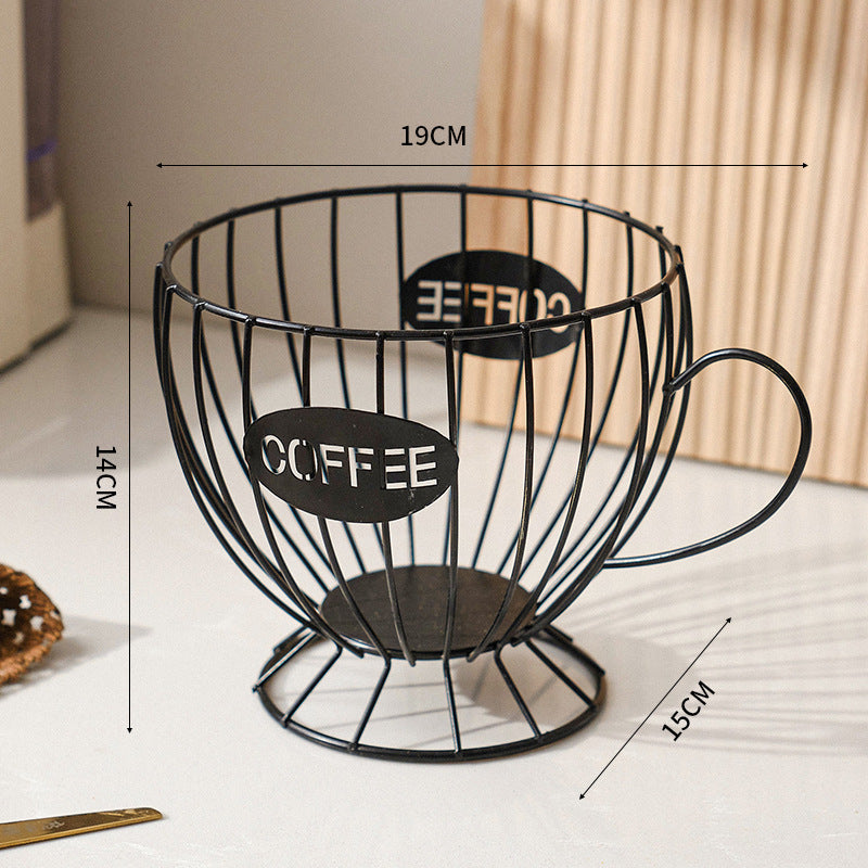 Contenitore caffè ferro
