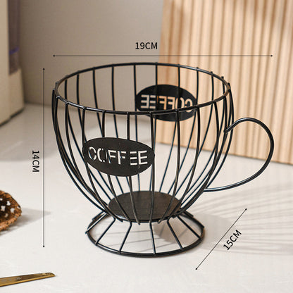 Contenitore caffè ferro