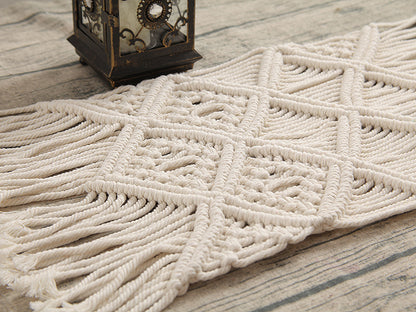 Tappeto in cotone intrecciato