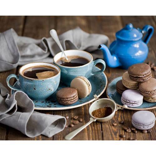 Quadro su tela Caffè e dolcetti