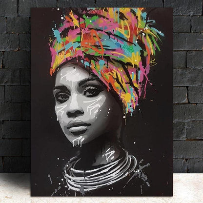 Quadro Donna africana