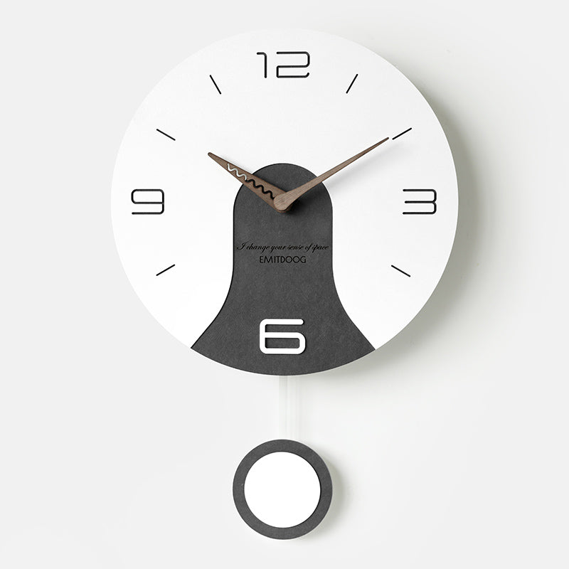 Orologio da parete Sagome gatti neri