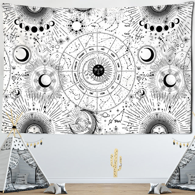 Tappezzeria mandala stelle