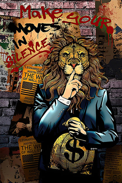 Poster panda street art