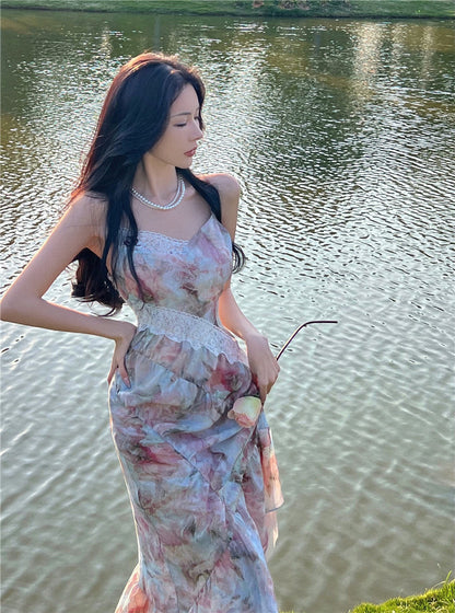 Vestito estivo pizzo floreale