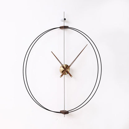 Orologio da parete Lettering tipografico