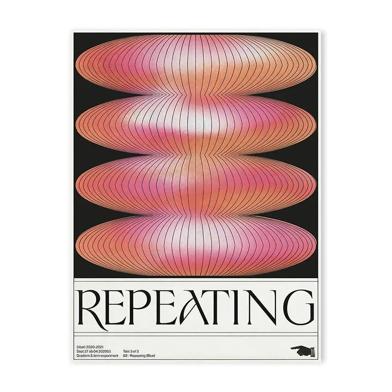 Poster geometrico