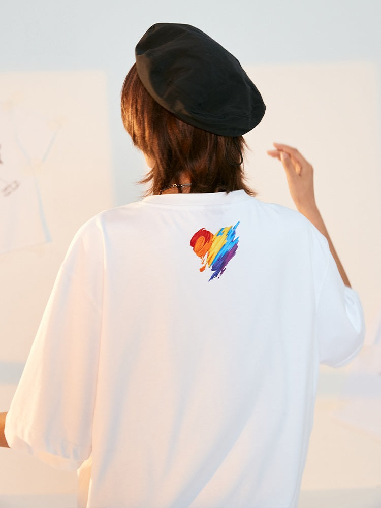 T-shirt Pagliaccio Arcobaleno Graffiti