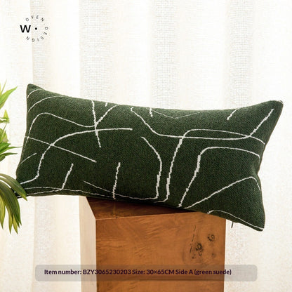 Cuscino arredo verde