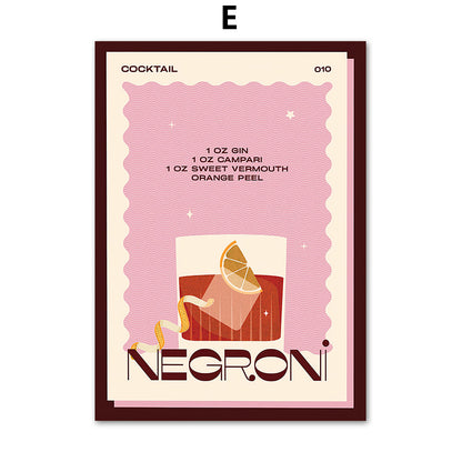 Quadro bar vintage