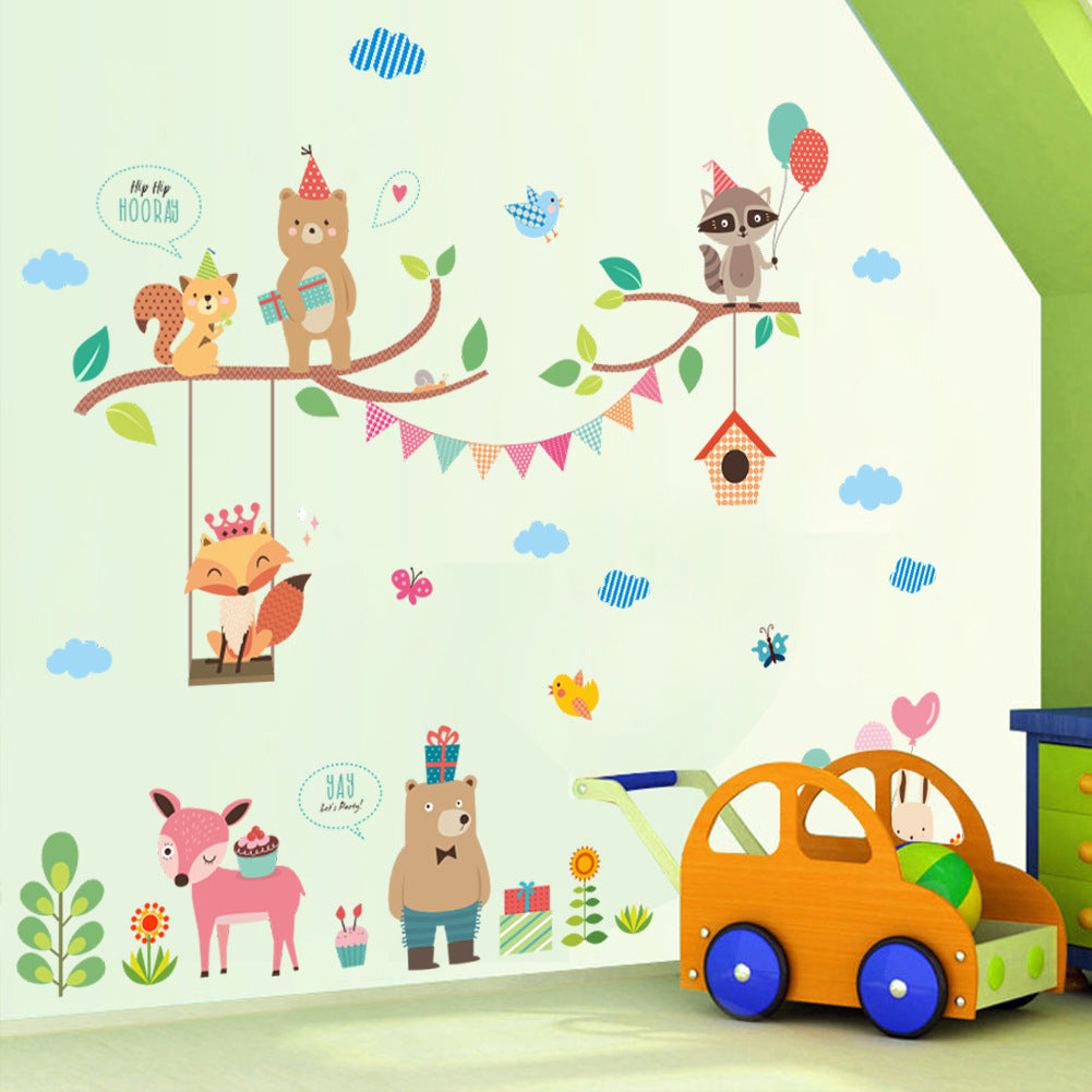 Adesivo animali bambini