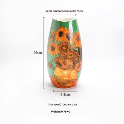 Vaso girasoli
