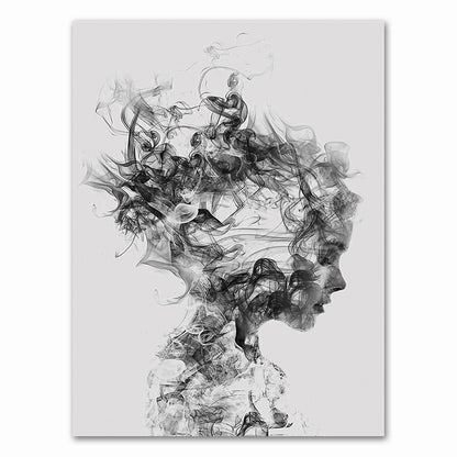 Quadro nordico senza cornice