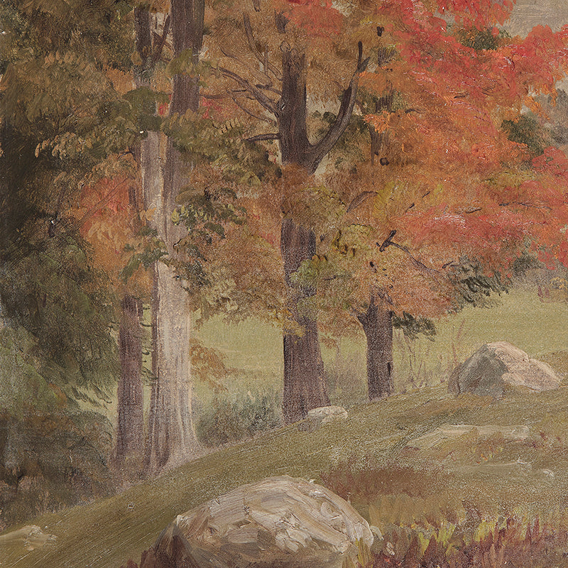 Tela paesaggio autunnale