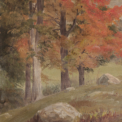 Tela paesaggio autunnale