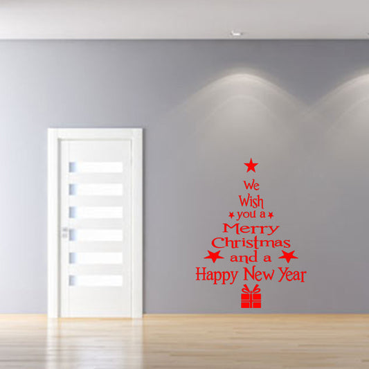 Adesivo murale Albero di Natale