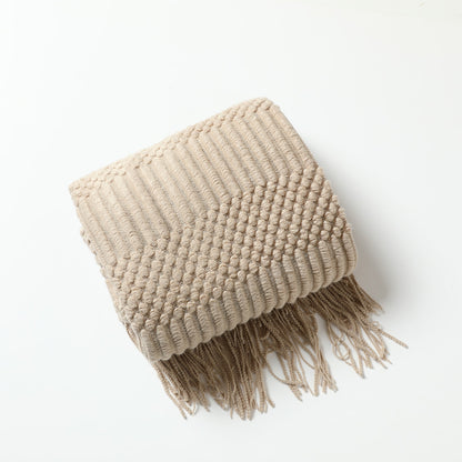 Coperta a quadri stile nordico