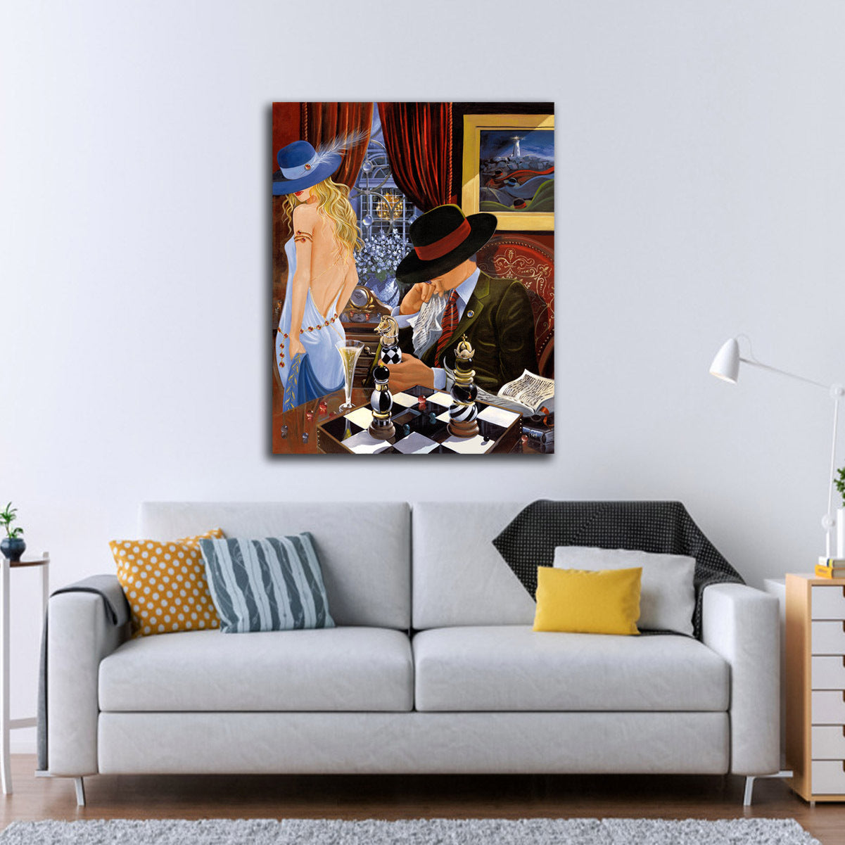 Quadro olio moderno