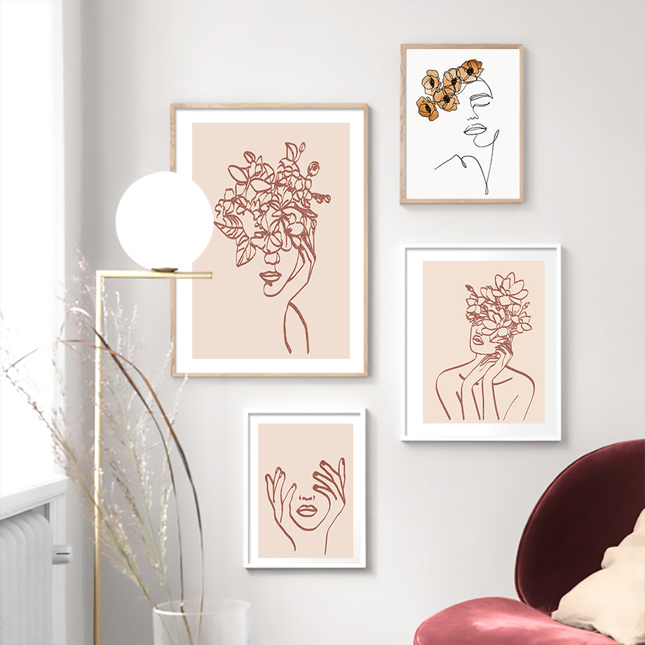 Quadro spray senza cornice