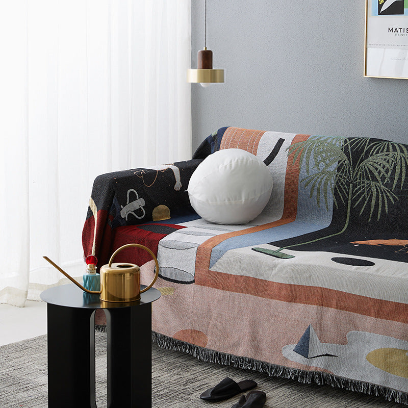 Coperta divano nordica