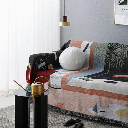 Coperta divano nordica
