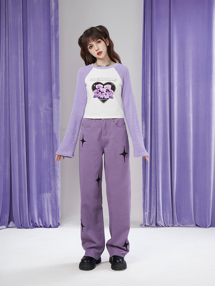 T-shirt mosaico orso