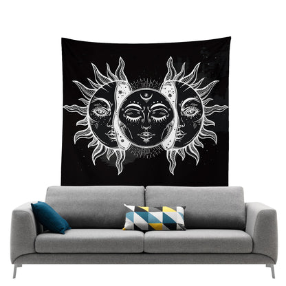 Arazzo luna e sole