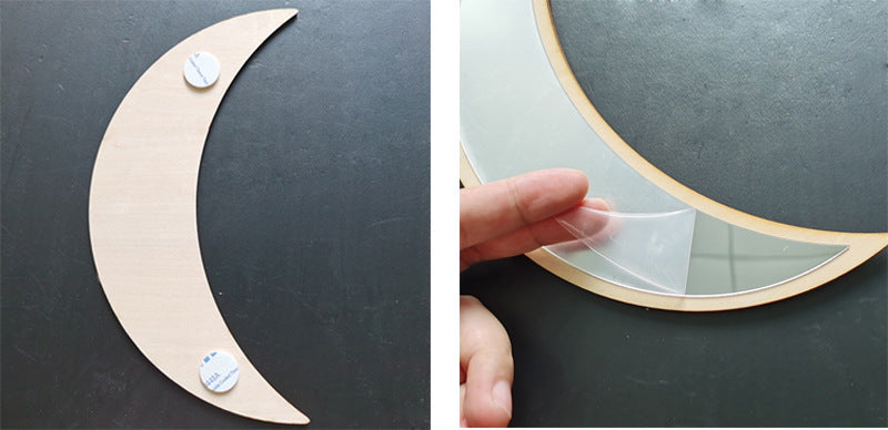 Tela con cornice di legno