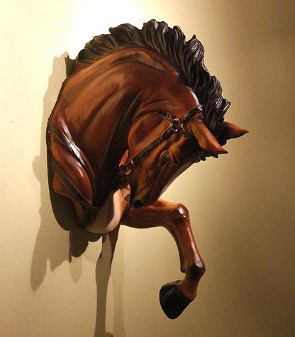 Testa cavallo resina