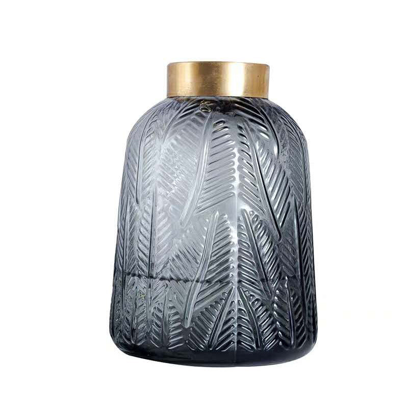 Vaso vetro sfumato moderno