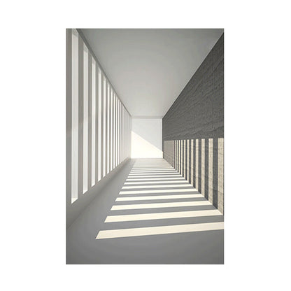 Quadro architettura bianco e nero