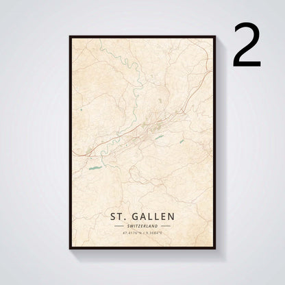 Poster Città Europee