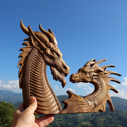 Decorazione drago doppio