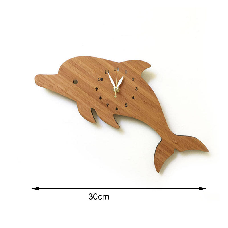 Orologio da parete Delfino e onde