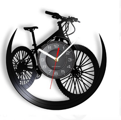 Orologio da parete Bicicletta neon industriale