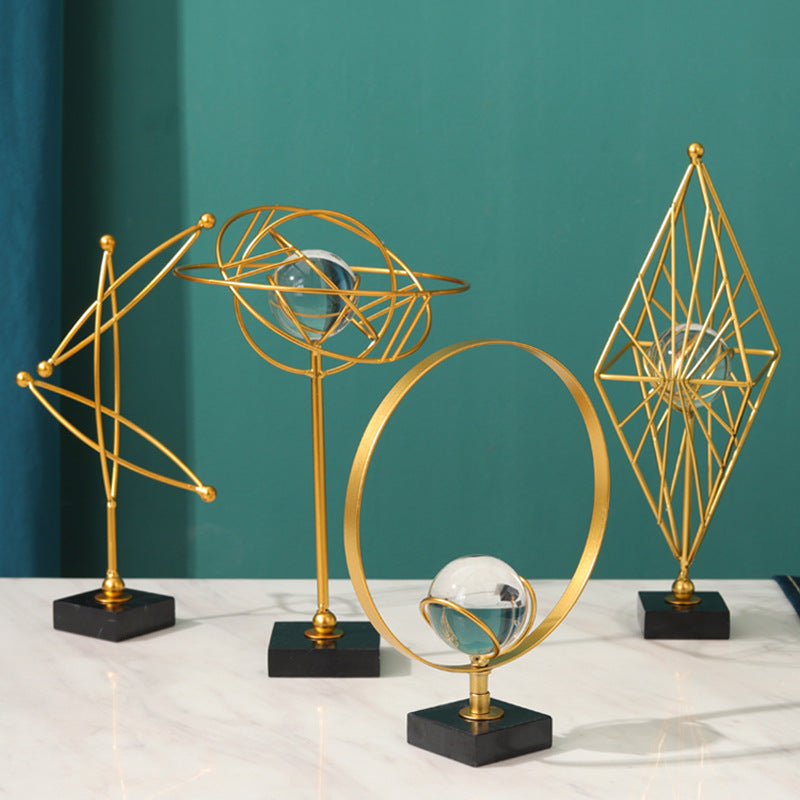 Sfera di cristallo decorativa