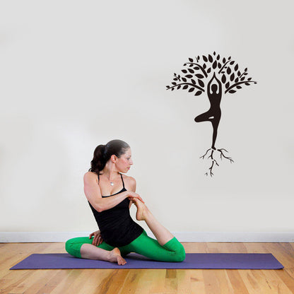 Adesivo yoga danza