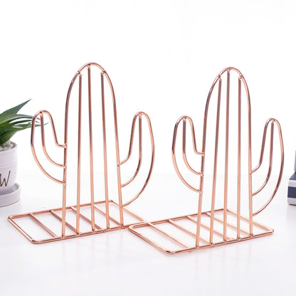 Reggilibri cactus metallo