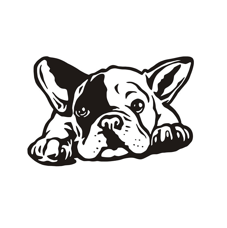 Adesivo murale Bulldog