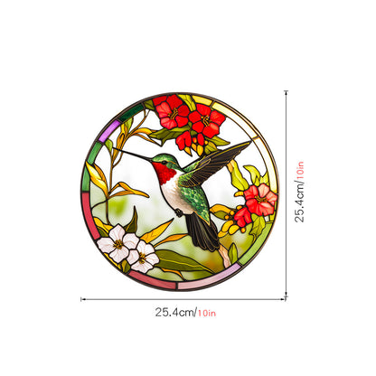 Adesivo colibrì removibile