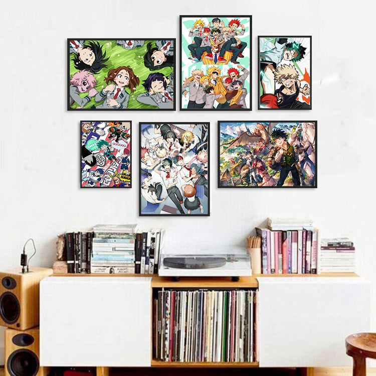 Poster Personaggi Anime