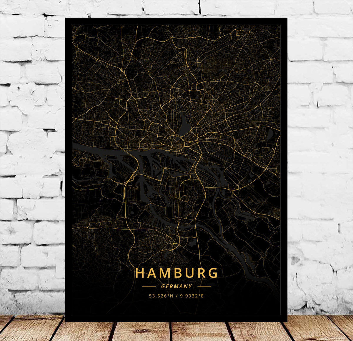 Poster Mappa di Essen