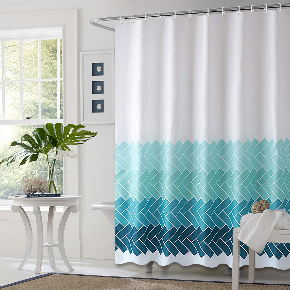 Tenda doccia in stile nordico