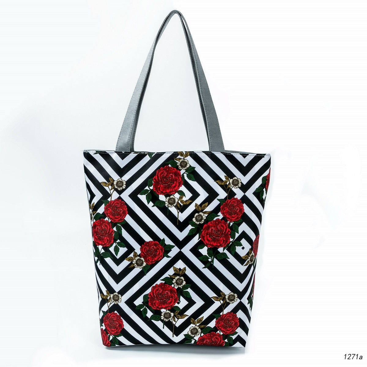 Borsa a spalla stampa pittura