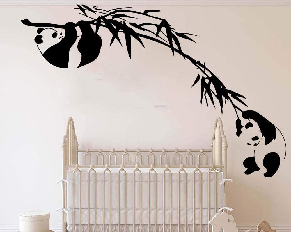 Adesivo Panda Bambù